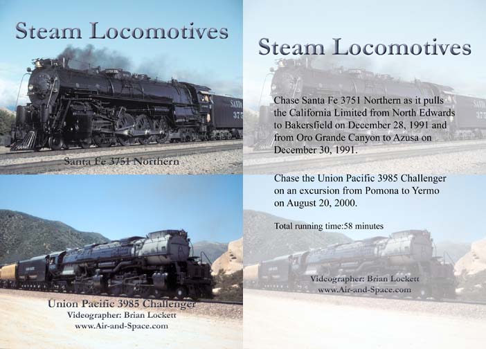 Steam Locomotives DVD